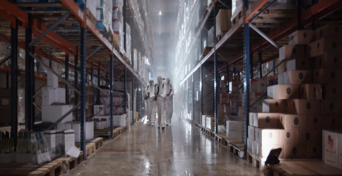 IL NOSTRO SERVIZIO DI SANIFICAZIONE IN UNO SPOT SKY