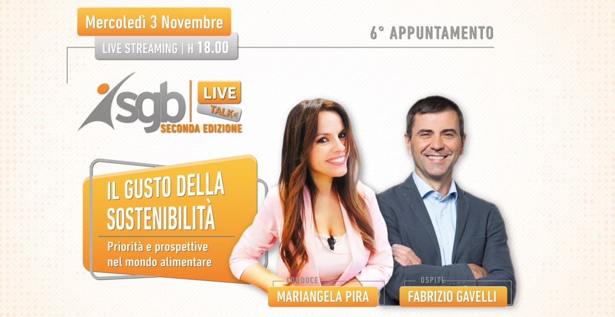 FABRIZIO GAVELLI DI DANONE COMPANY A SGB LIVE TALK