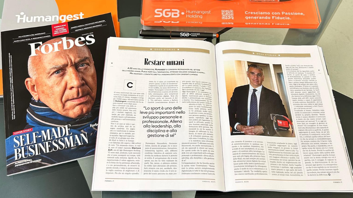 Gianluca Zelli su Forbes: quando la visione incontra il talento