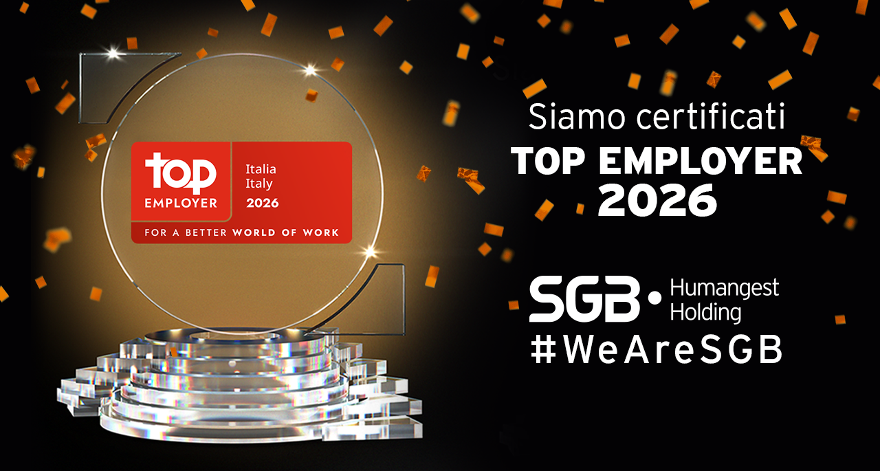 Il Gruppo SGB ottiene la Certificazione Top Employer Italia 2026!